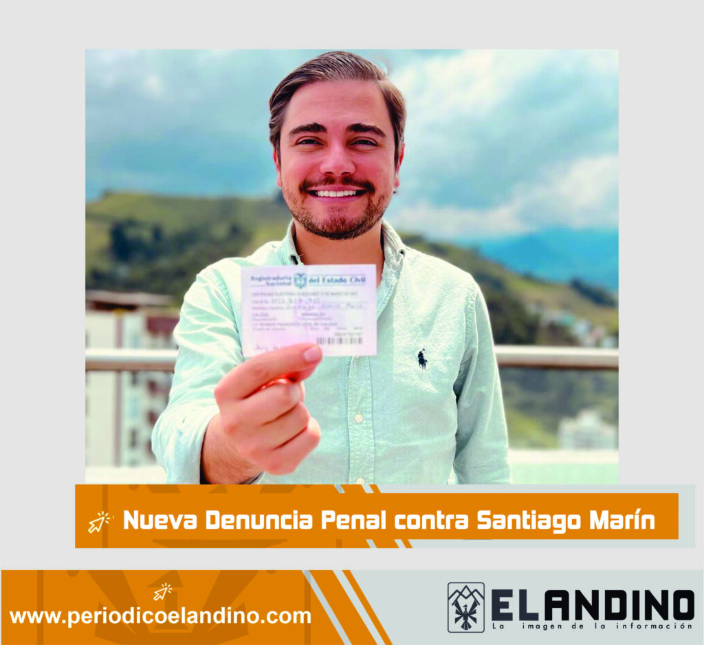 Nueva Denuncia Penal contra Santiago Marín