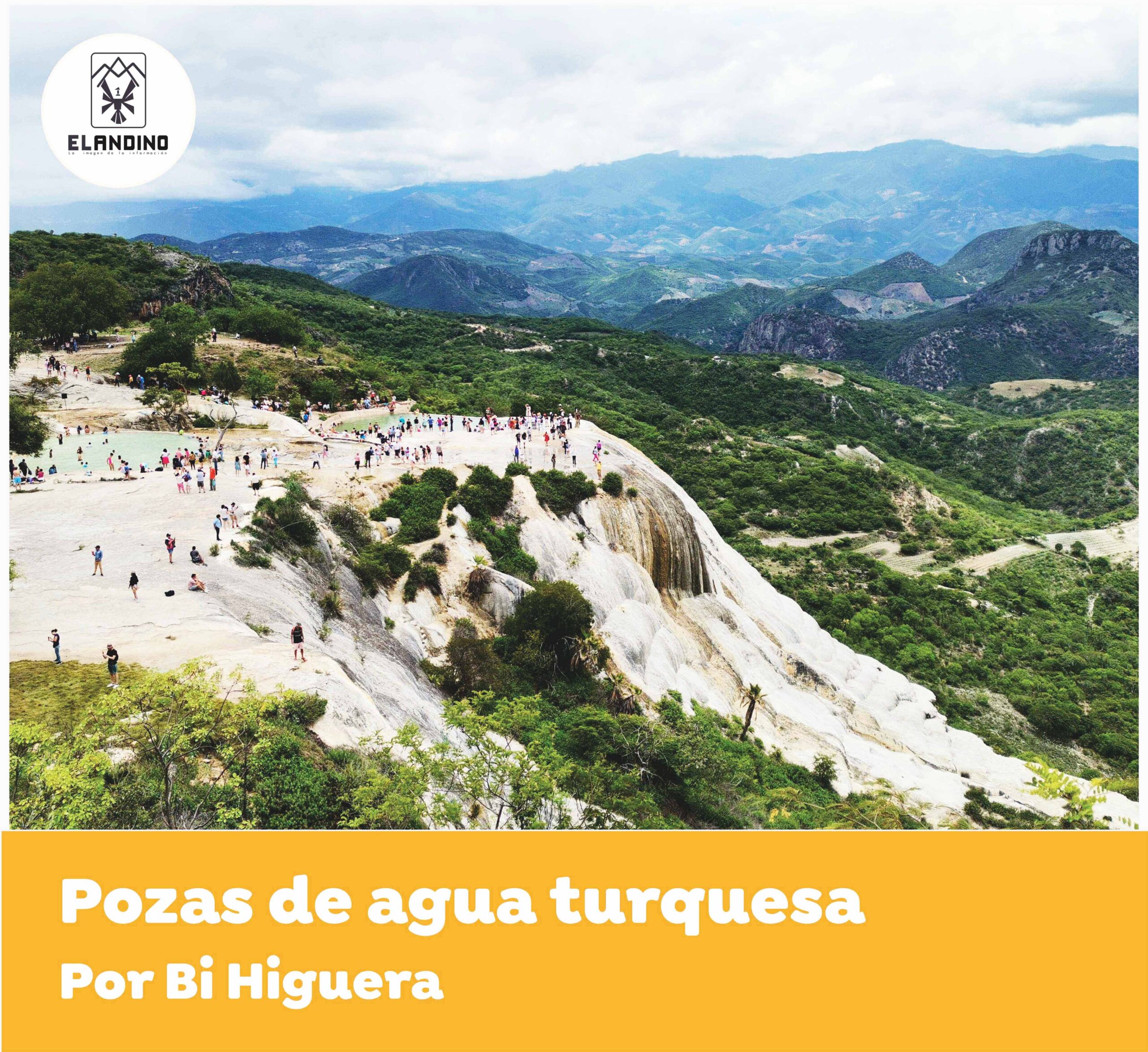 Cascadas petrificadas – Hierve el agua, México / Por Bi Higuera
