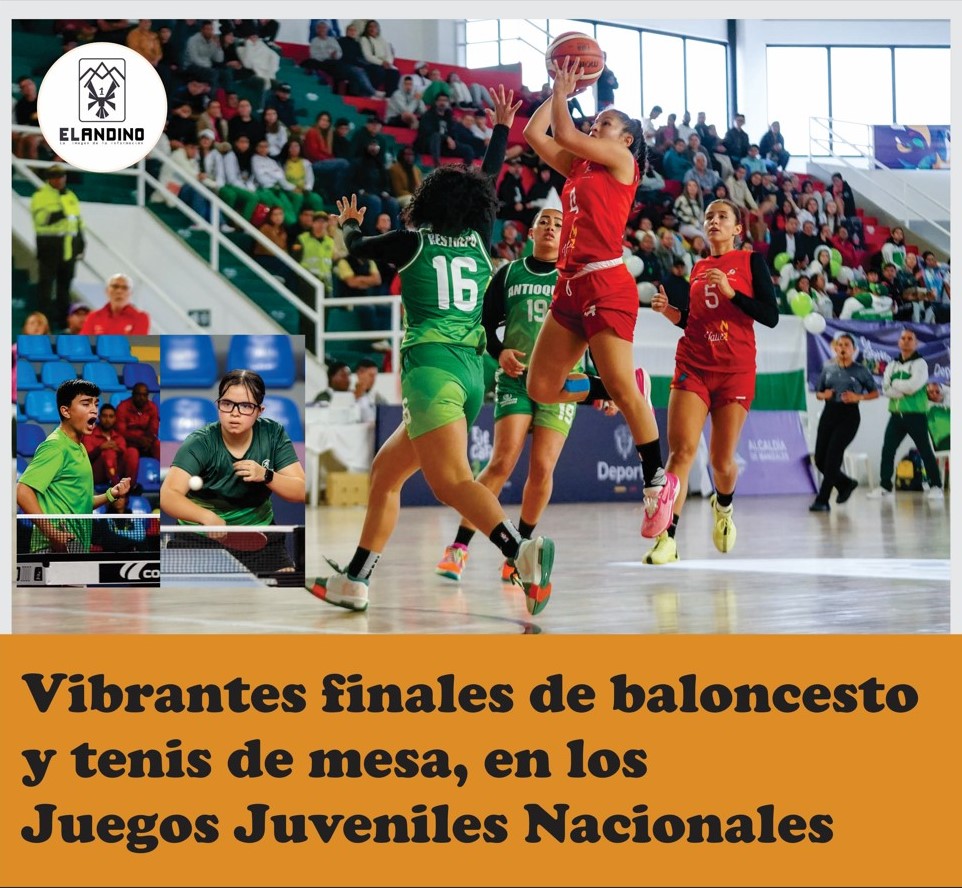 Vibrantes finales de baloncesto y tenis de mesa, en los Juegos Juveniles Nacionales
