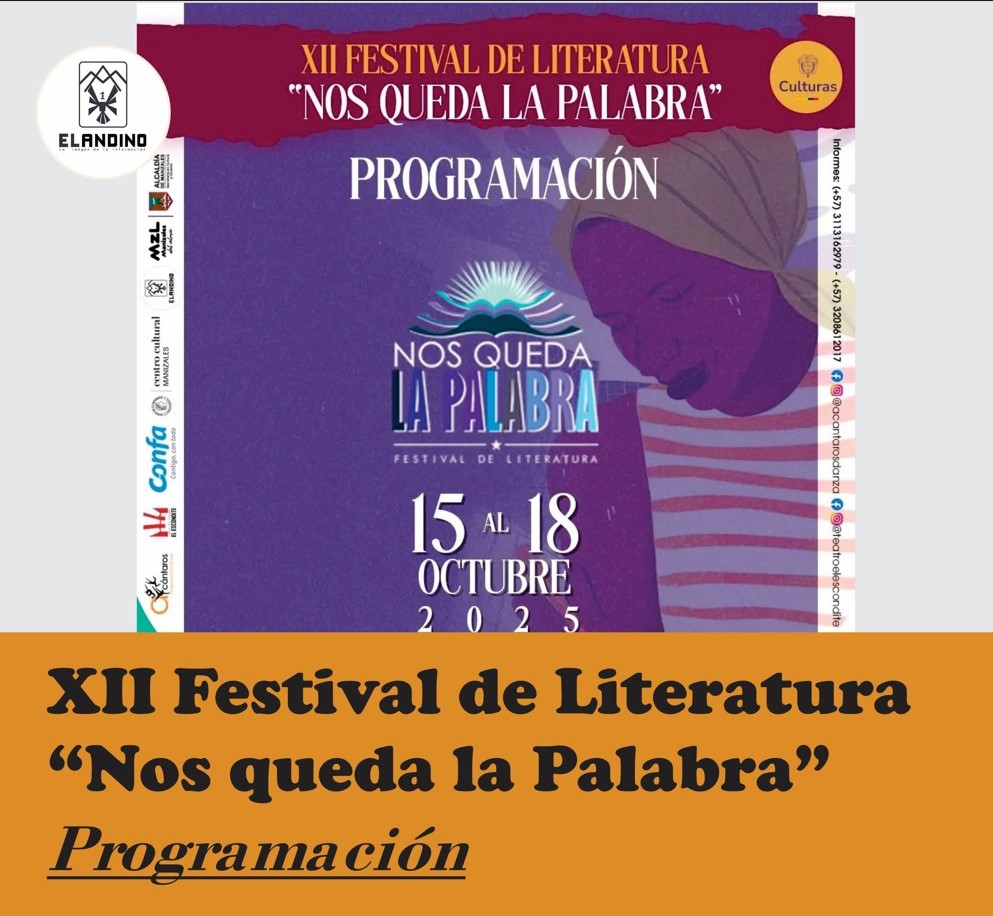 XII Festival de Literatura “Nos queda la Palabra” / Programación