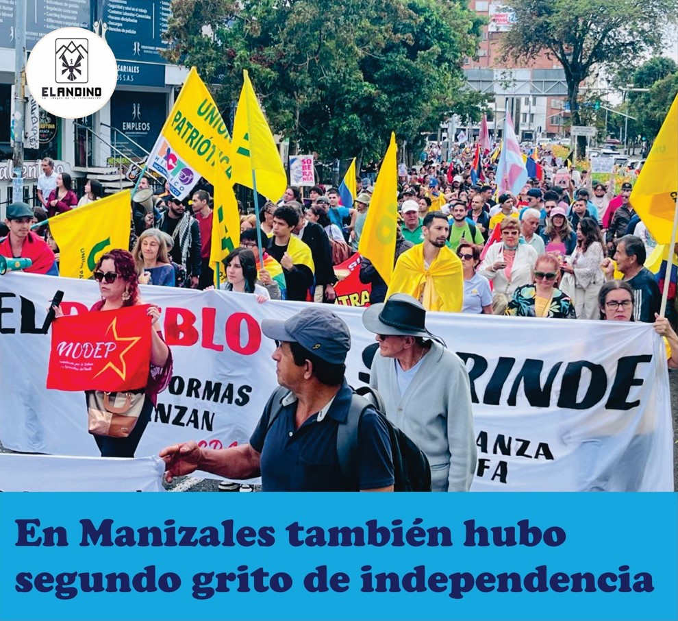En Manizales también hubo segundo grito de independencia