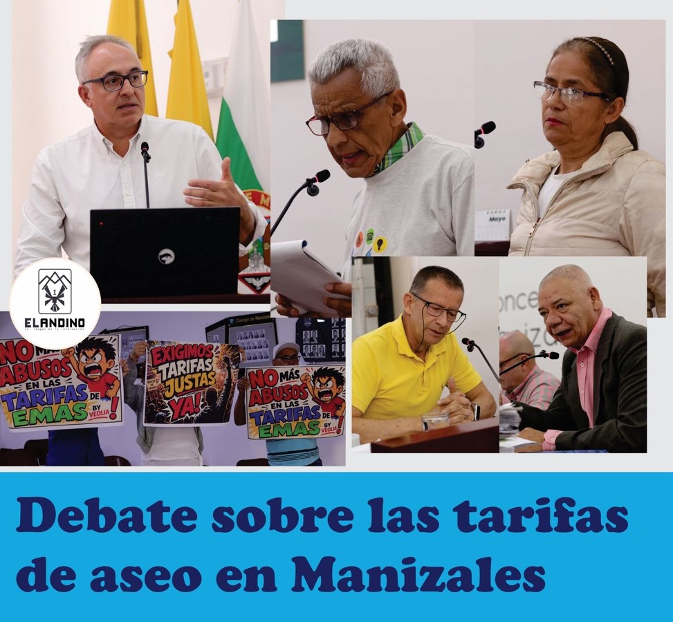 Debate sobre las tarifas de aseo en Manizales