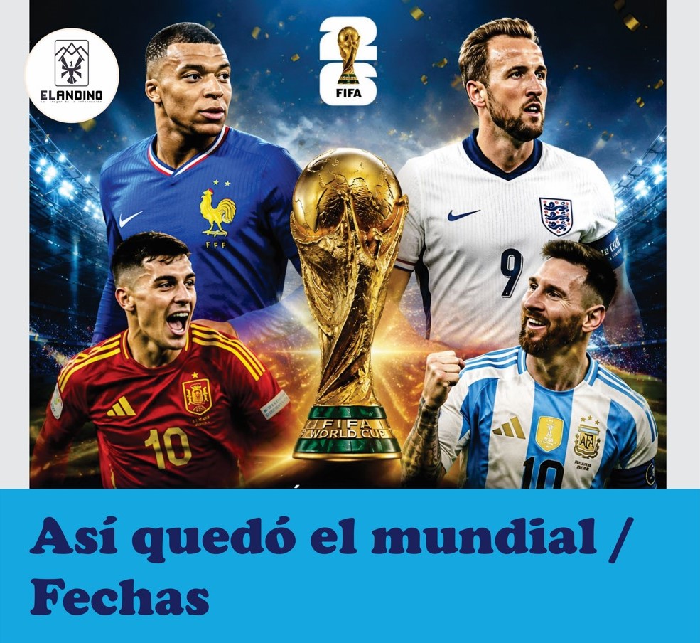 Así quedó el mundial / fechas, horarios