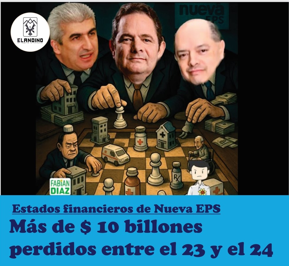 Estados financieros de Nueva EPS / Más de $10 billones perdidos entre 2023 y 2024