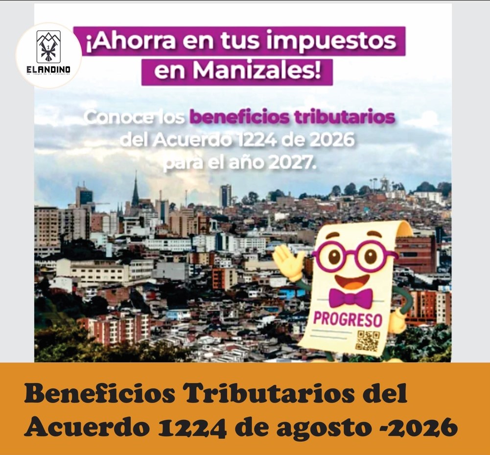 Beneficios Tributarios del Acuerdo 1224 de agosto -2026